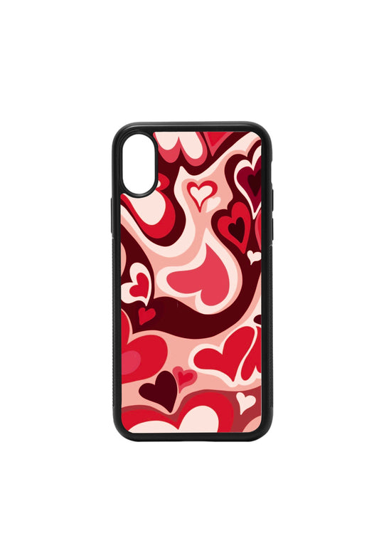 Peppermint Happy Hearts Case